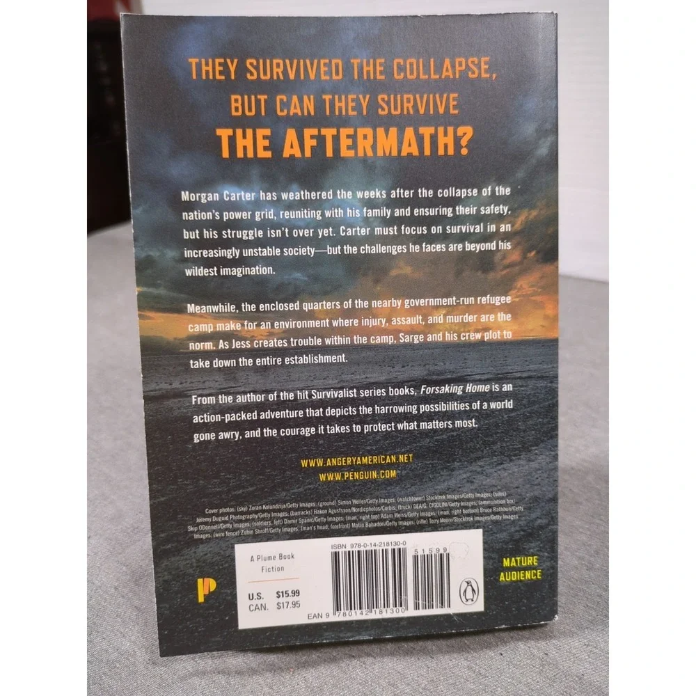 Forsaking Home A. American 2014 Plume Softcover Edition The Survivalist 4 - READ